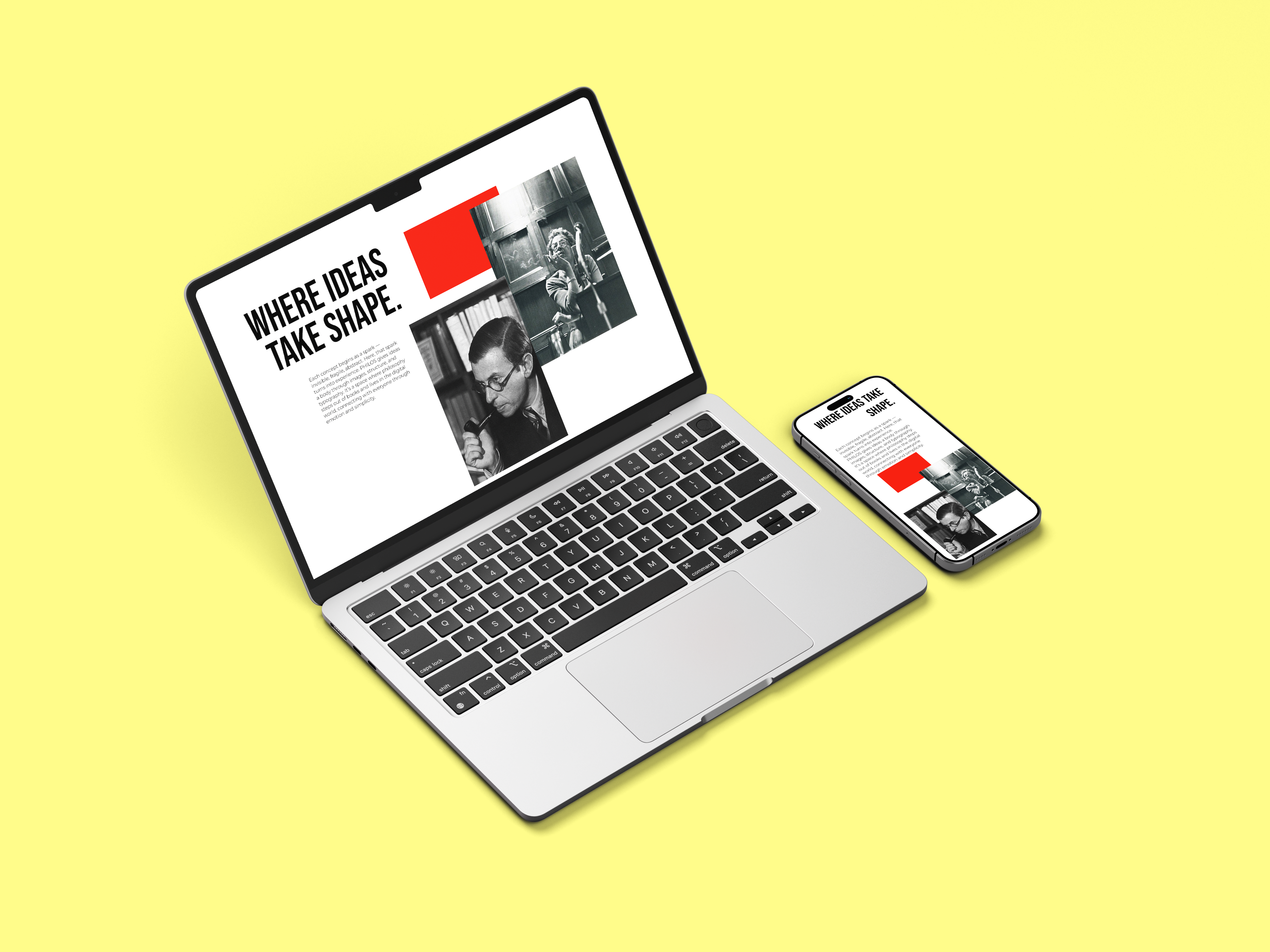 Philos Responsive Mockup